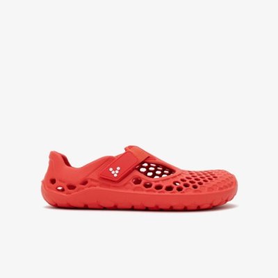 Vivobarefoot Kids' Ultra Bloom Sneakers Red | Vivobarefoot WLC507938